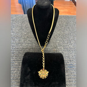 Lanyard Statement Necklace